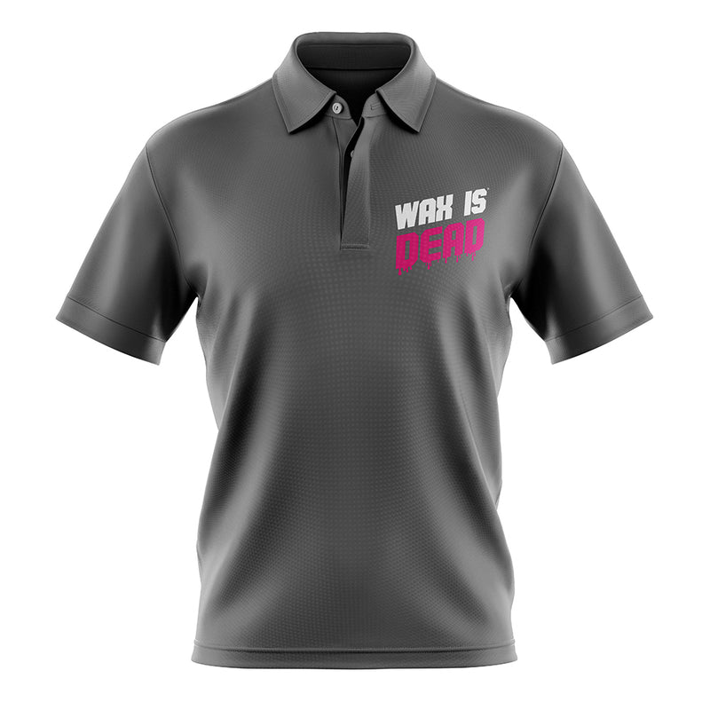 WAX IS DEAD Mens Polo Shirt