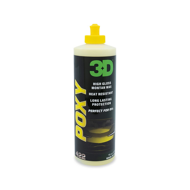 3D Poxy Montan Butter Car Wax